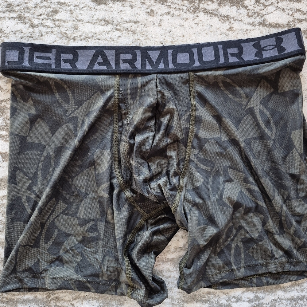 Under Armour Men's Essential TECH Boxerjock Boxerbrief Underwear NEW Size Medium